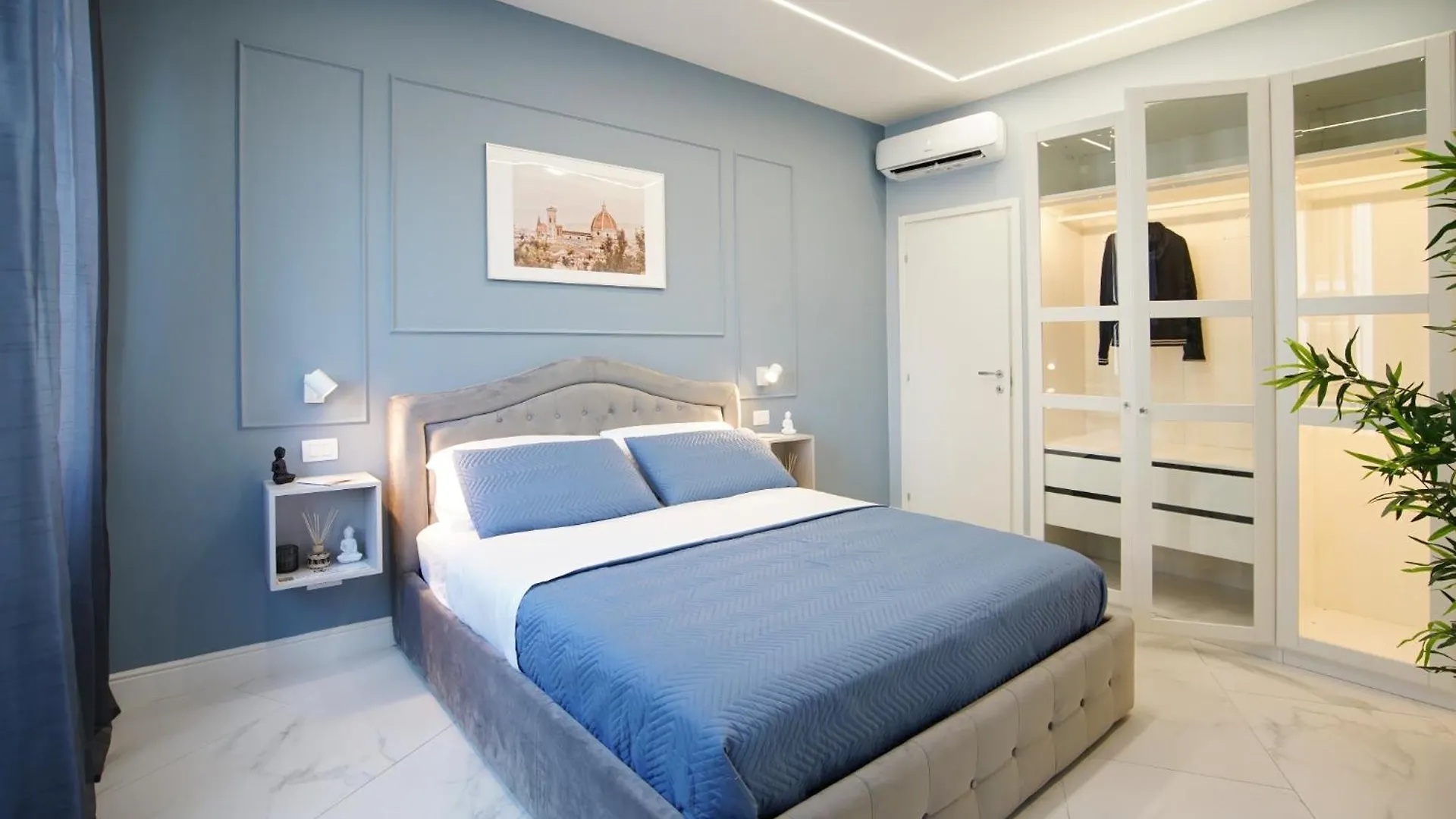 Daire Sky Suite Downtown Smn ,Train Station,2 Letti,Balcone Floransa İtalya